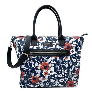 NWT Trina Turk Festival Floral “Jardin De Paris” Weekender Shoulder Bag Tote
